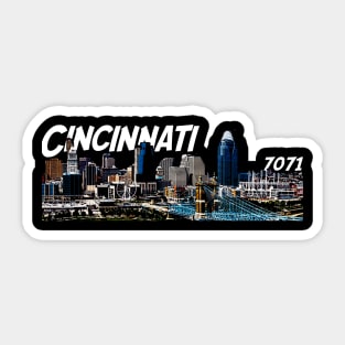 Cincinnati Comic Book City Sticker